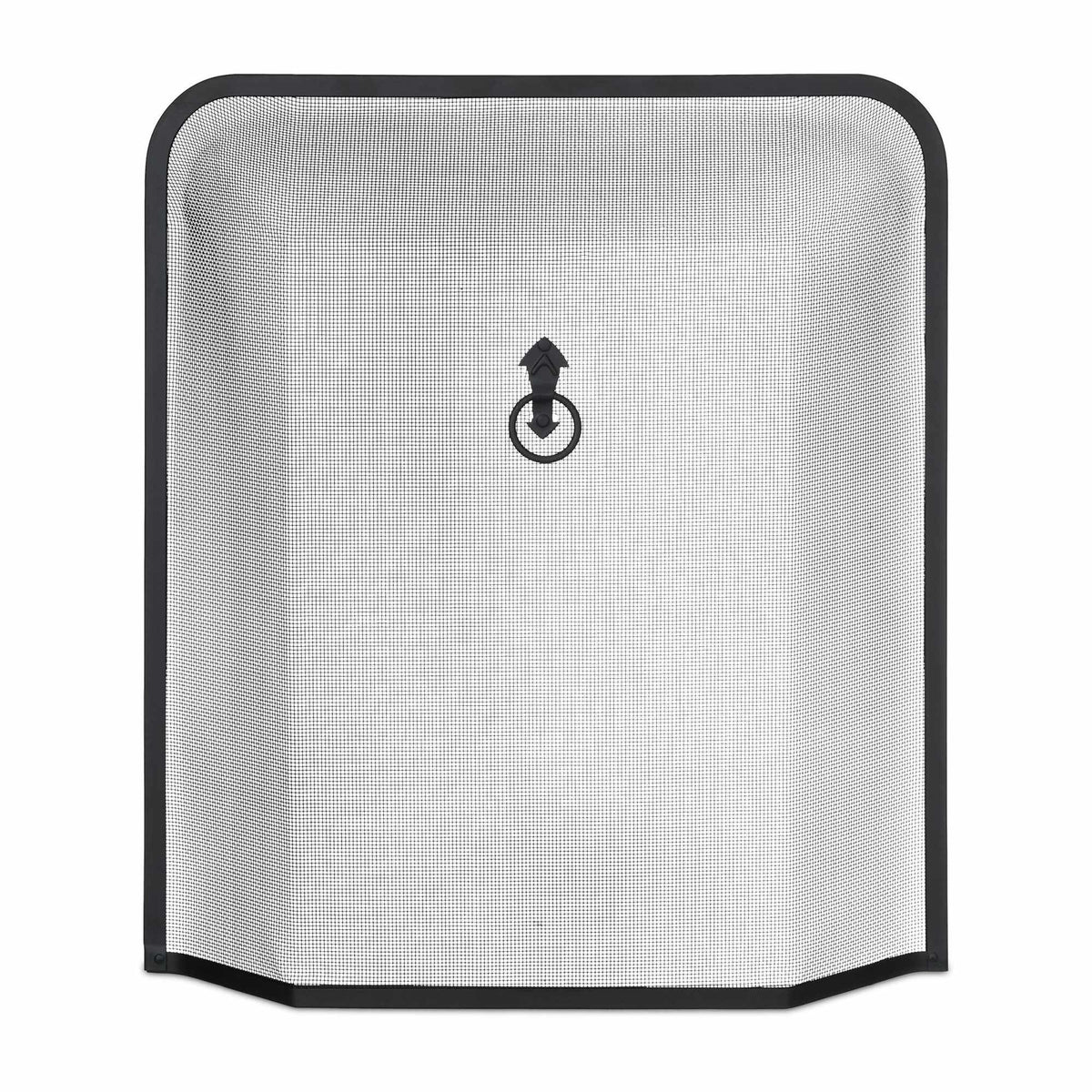 Spark protector for fireplace