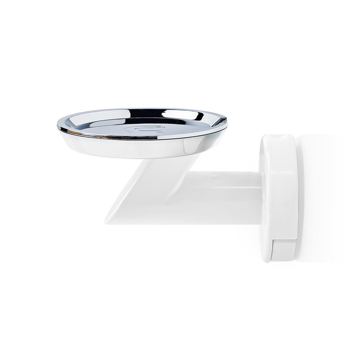 Speaker Bracket | Compatible with: Google Home® | Wall | 2 kg | Fixed | Metal / Steel | White