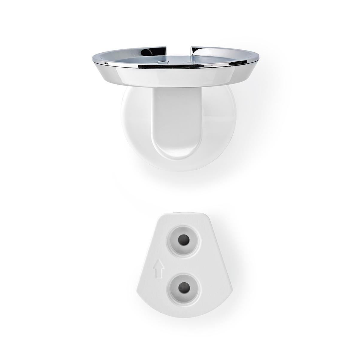 Speaker Bracket | Compatible with: Google Home® | Wall | 2 kg | Fixed | Metal / Steel | White