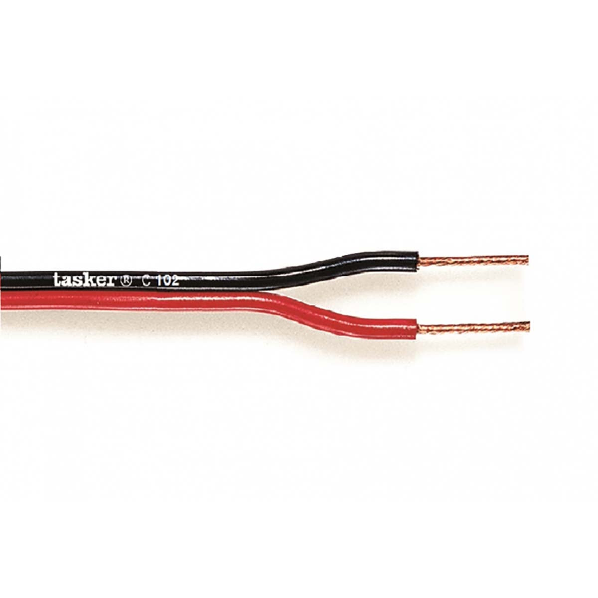 Speaker Cable on Reel 2x 1.50 mm² 100 m Black/Red