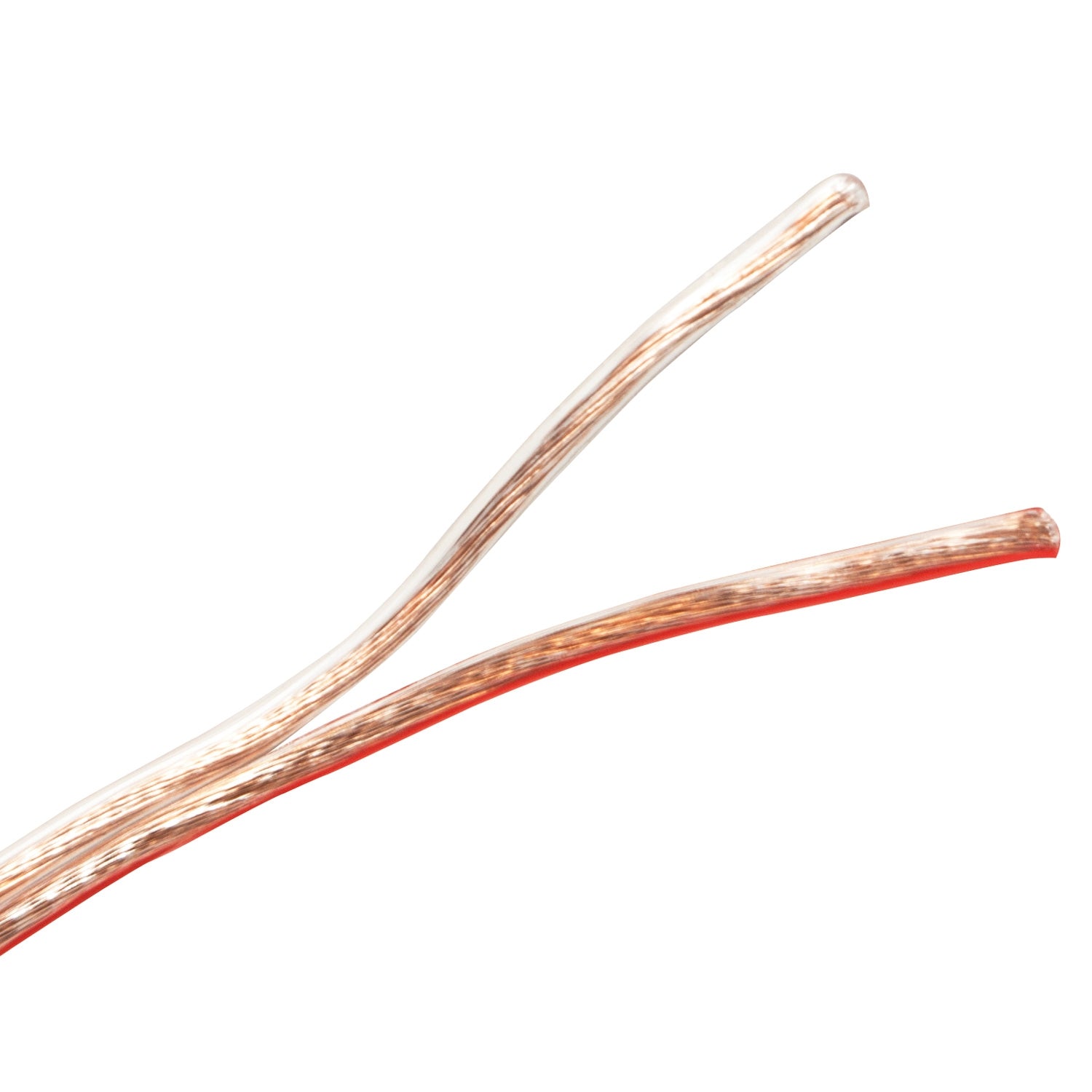 Speaker cable 2x2.5 100m Transparent