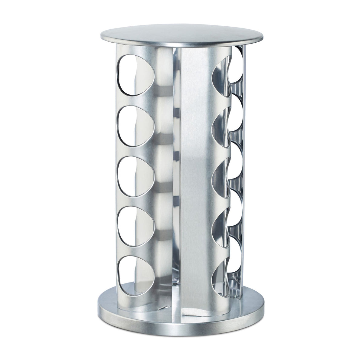 Spice rack with 20 pcs. glass jars