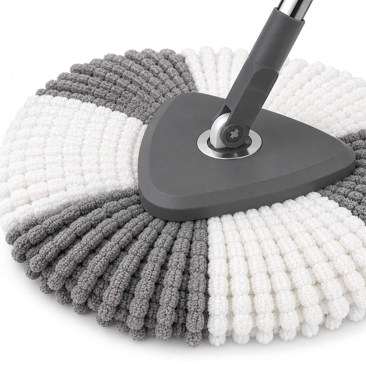 Spin Mop Set with Bucket, 2 Compartments, 7.5L Capacity