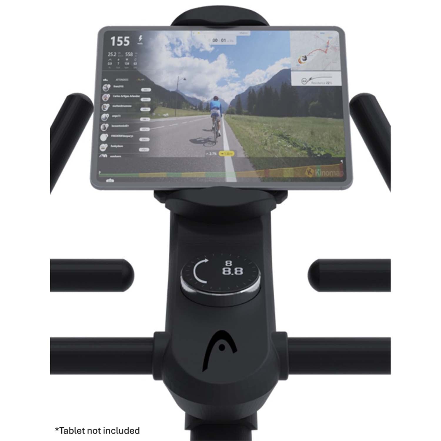 Spinning Exercise Bike with Bluetooth Connectivity