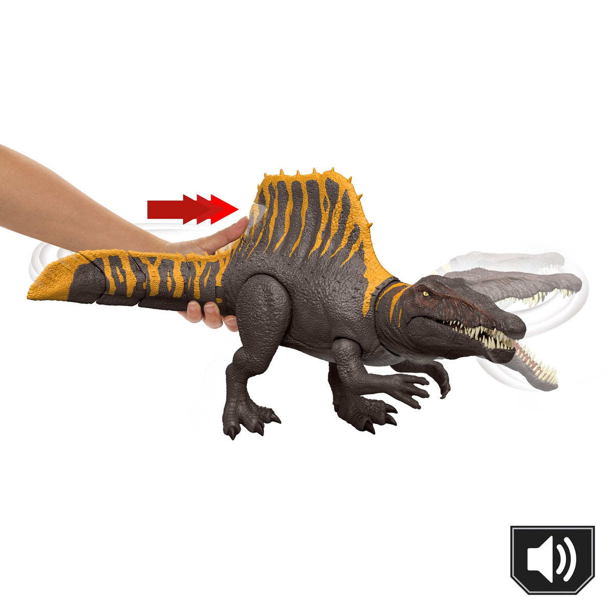 Spinosaurus Dinosaur Toy with Sound and Battle Moves