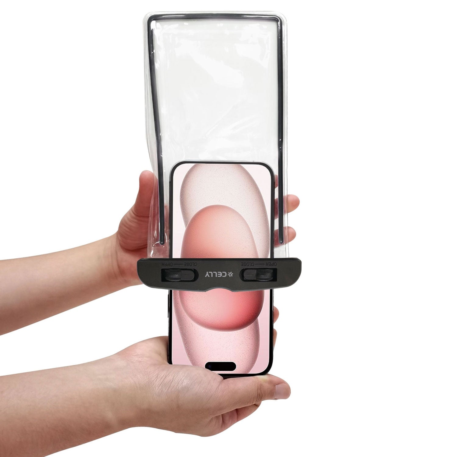 Splashbag Waterproof bag IPX8 max 6.5" Black