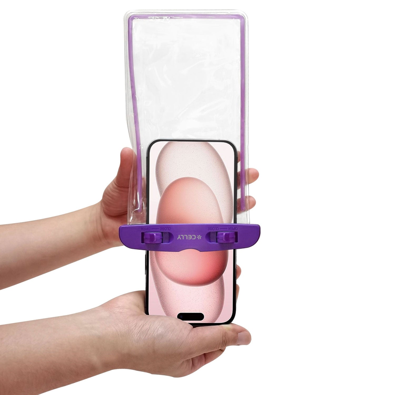 Splashbag Waterproof bag IPX8 max 6.5" Violet