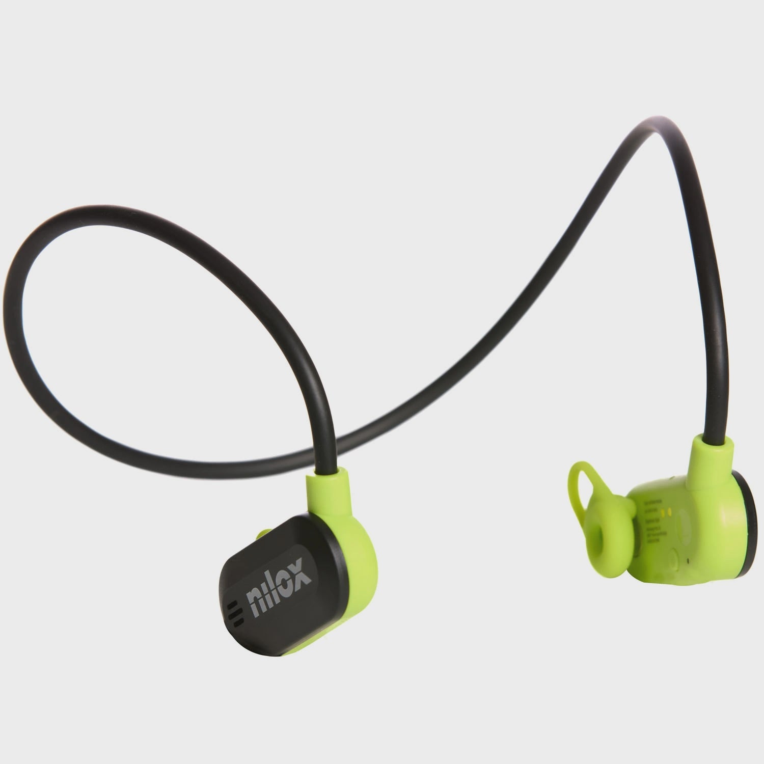Sport Headphones, Air Conduction, ENC, Black/Lime
