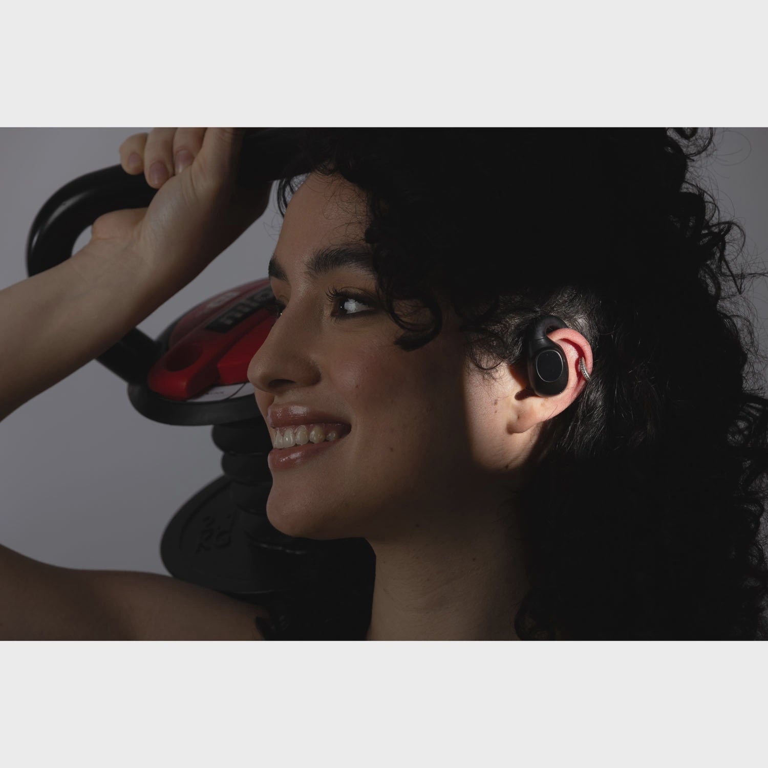 Sport Open-Ear Wireless Headphones with ENC, Black