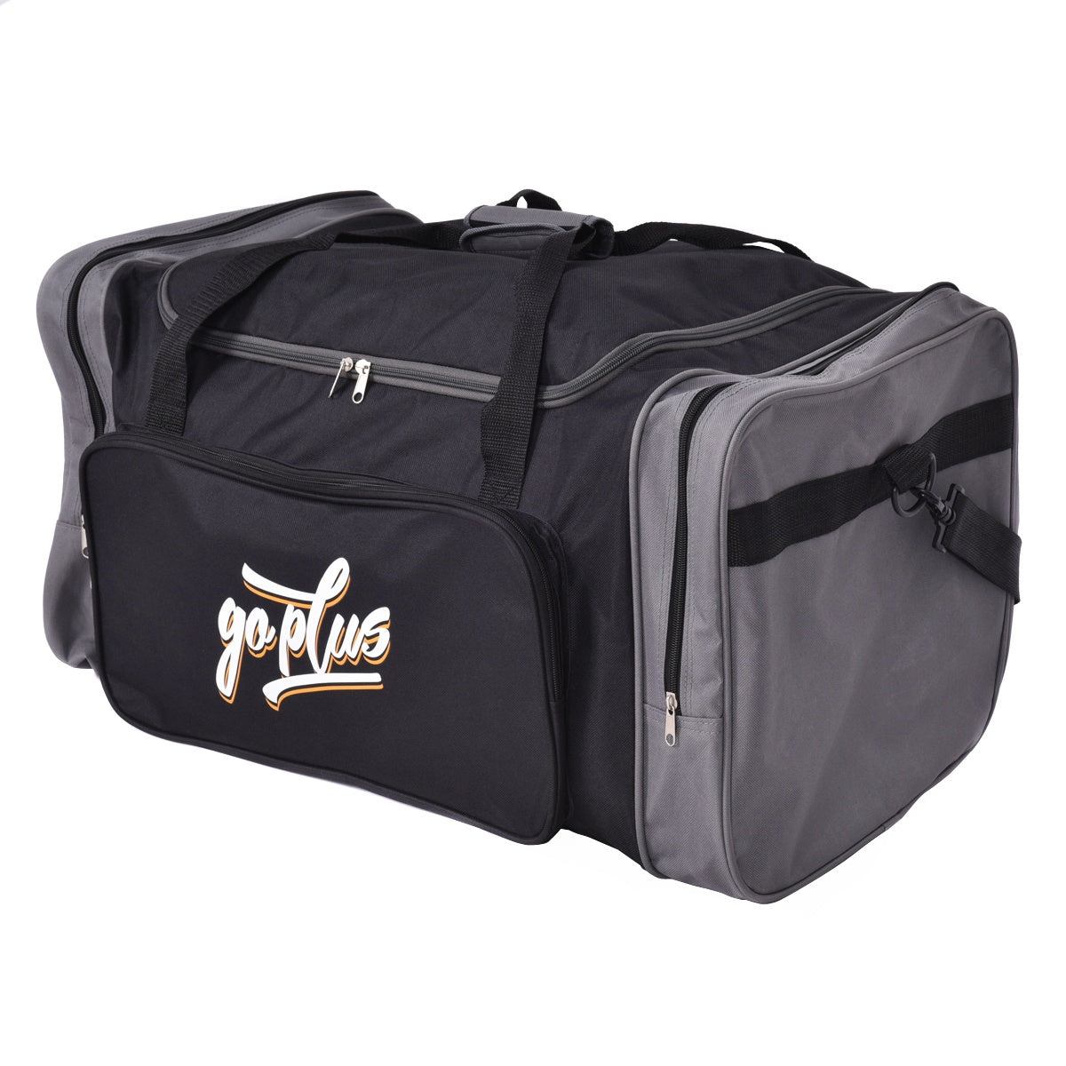 Sports Duffel Bag, Black, 70 cm, 600D Polyester