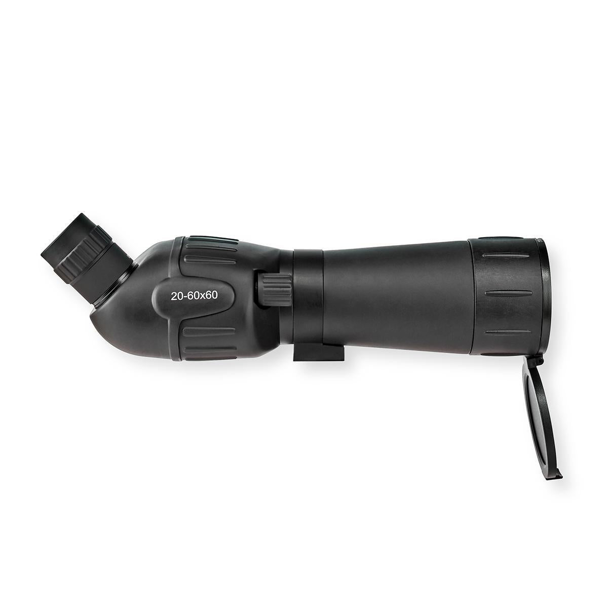 Spotting Scope | Magnification range: 20-60 | Objective lens diameter: 60 mm | Field of view: 38 m | Dioptric correction | Travel bag included | Black