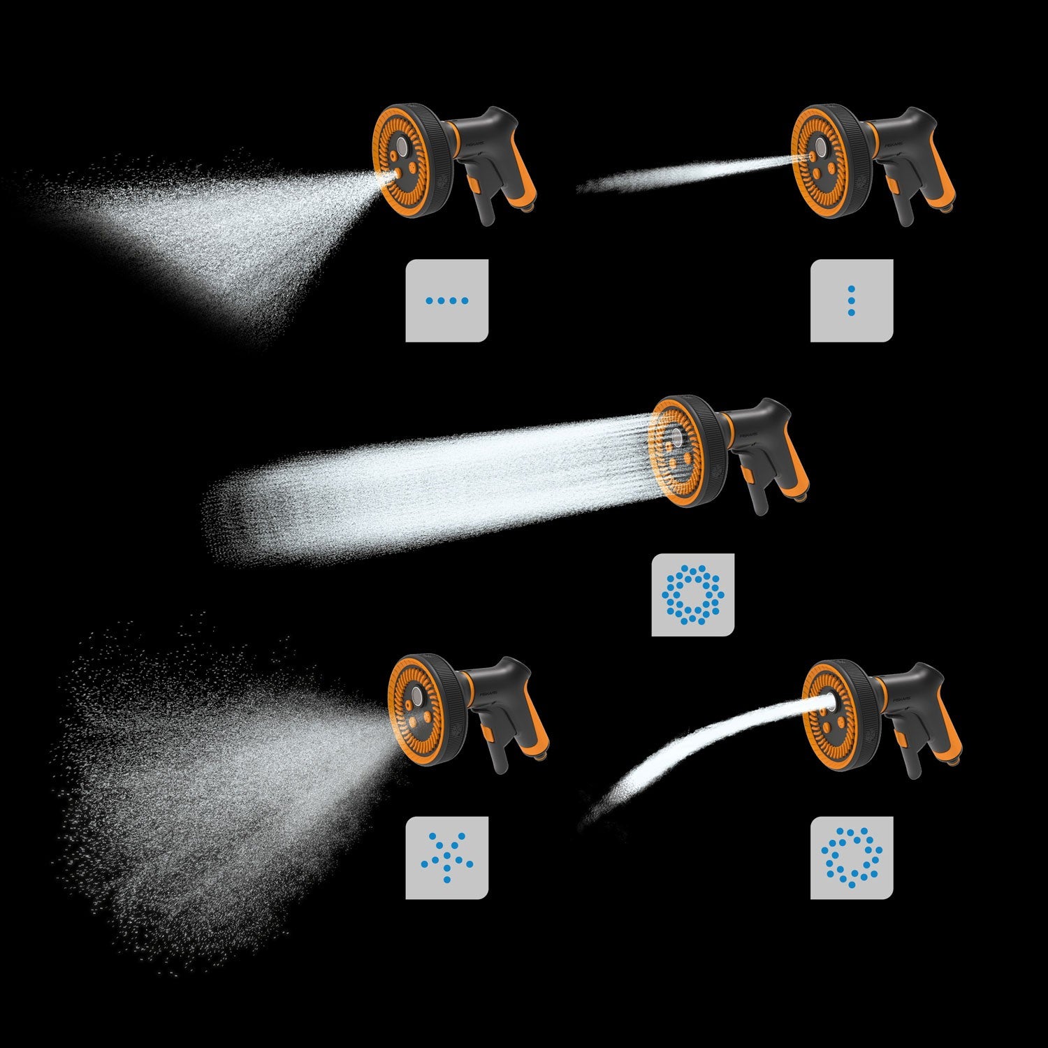 Sprinkler gun multifunction. front tr.