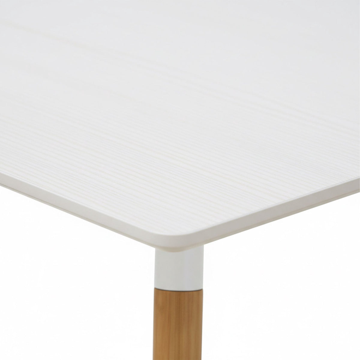 Square Dining Table with Bamboo Legs, Seats 4