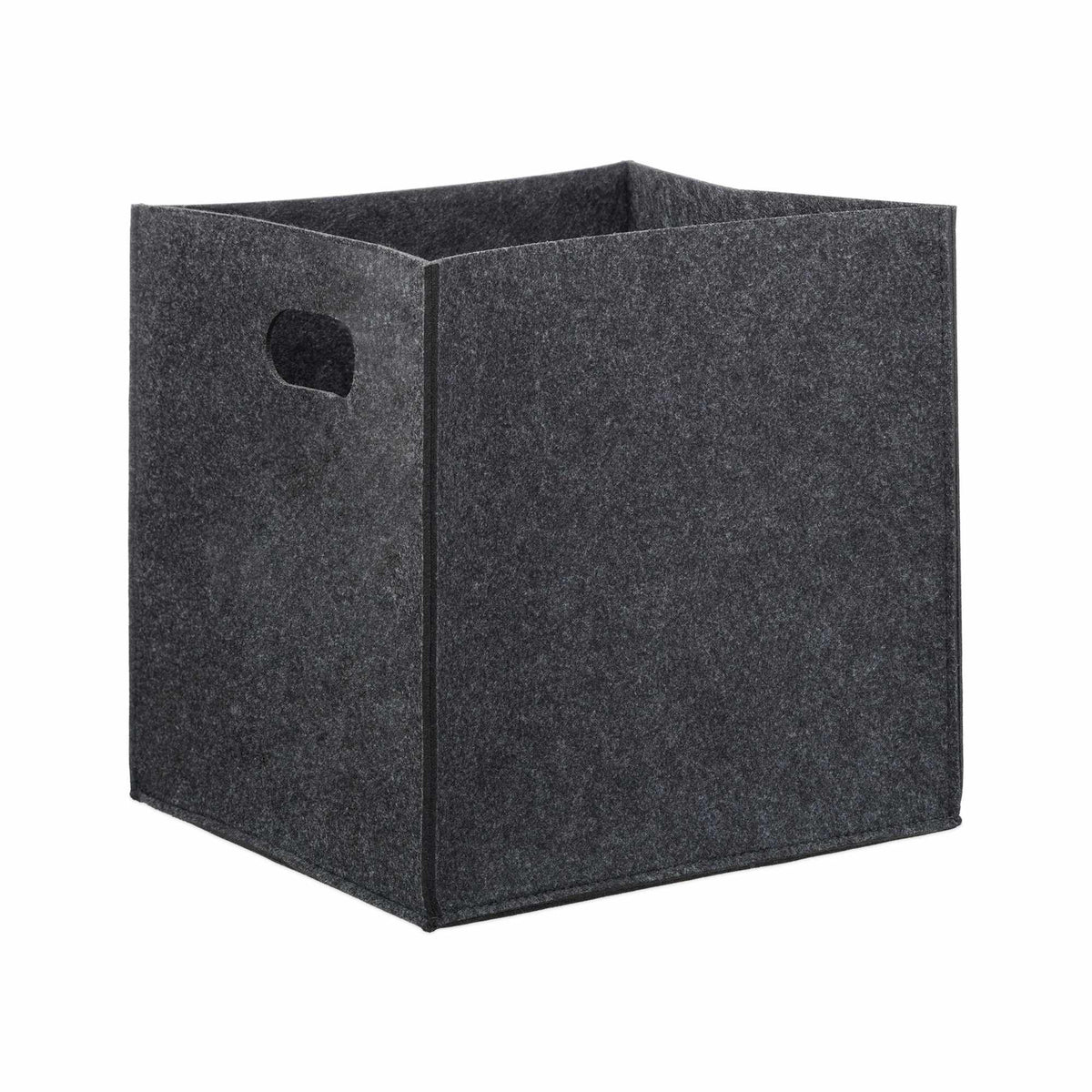 Square basket in felt