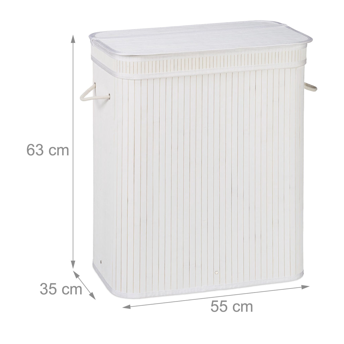 Square laundry basket