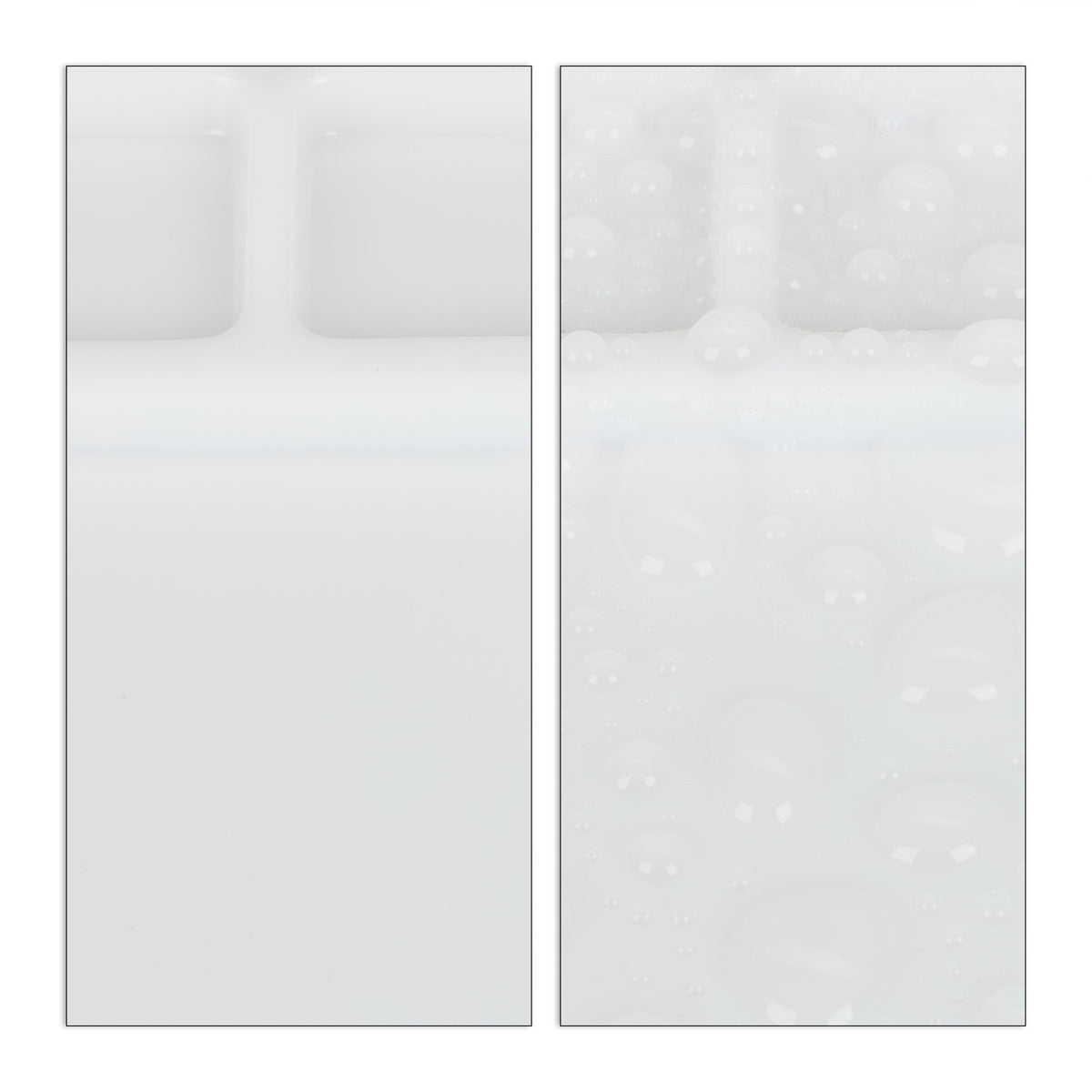 Square plastic mixing pallet