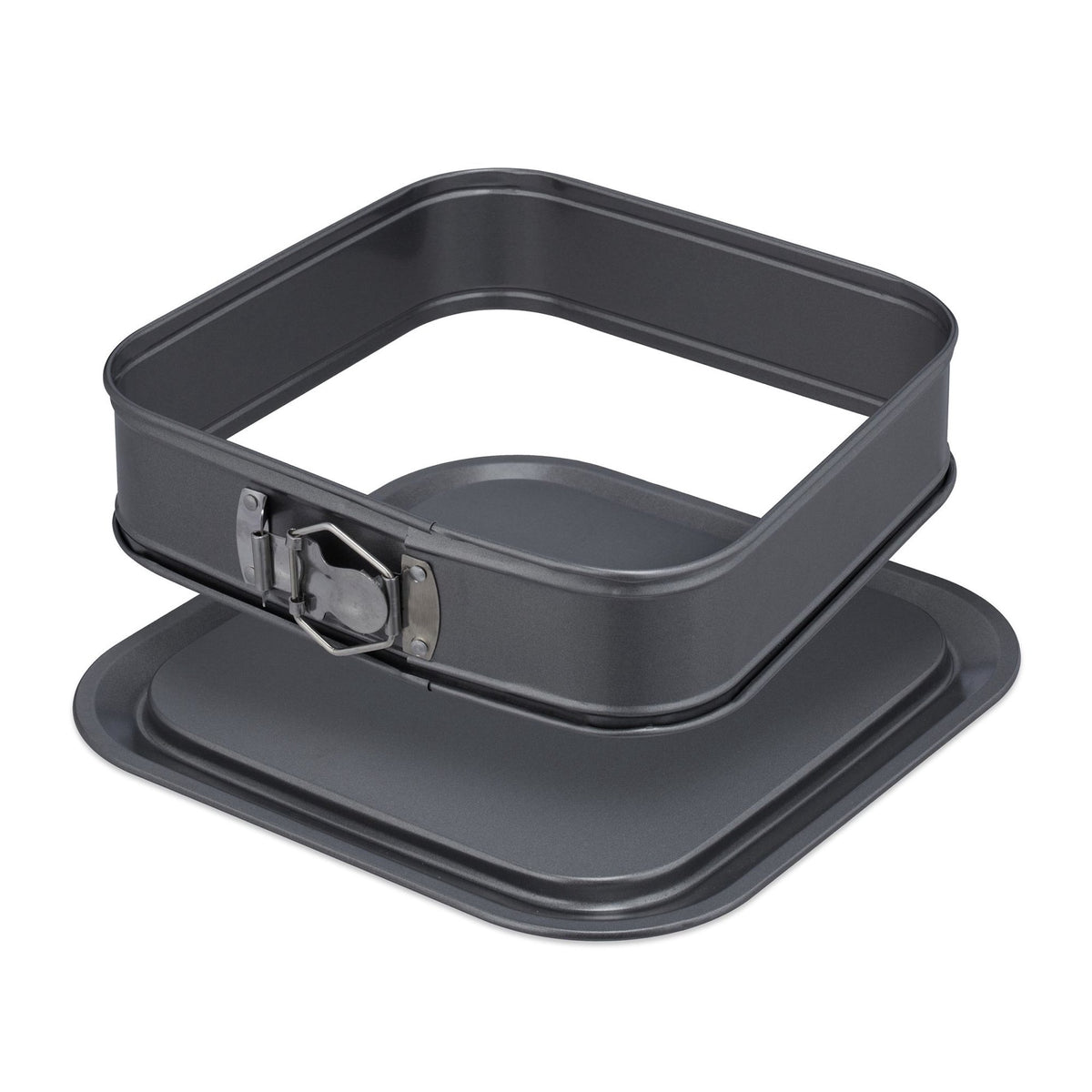 Square spring form with leakage protection