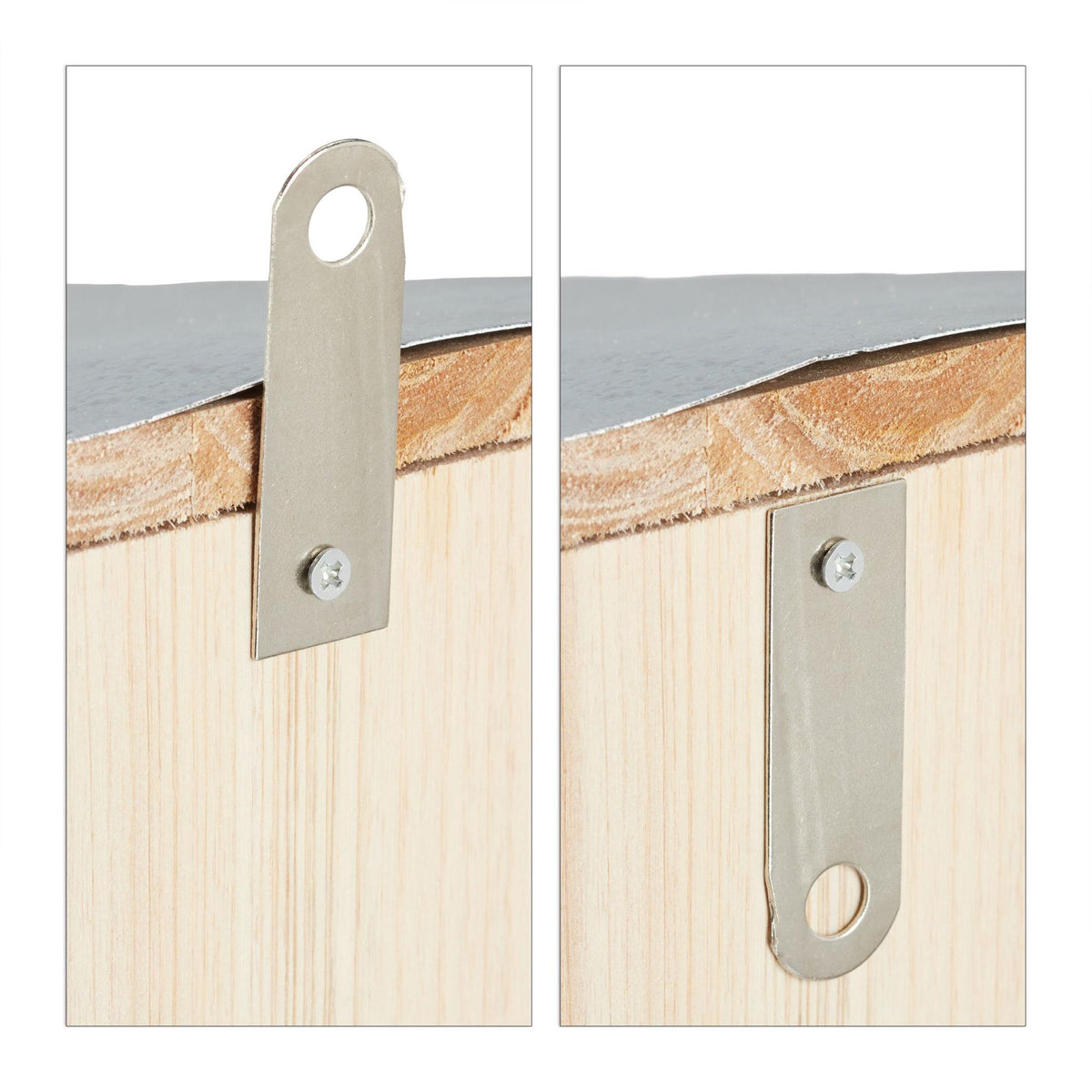 Squirrel feeder Metal roof