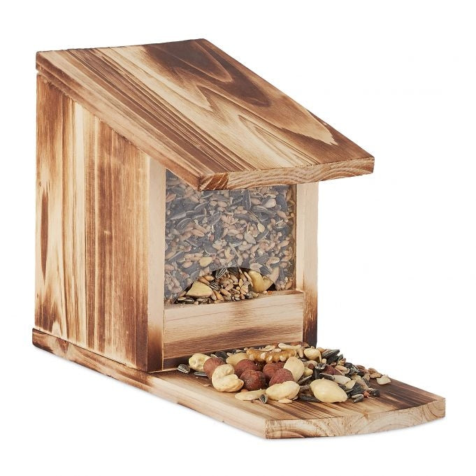 Squirrel feeder for placement