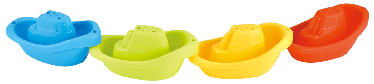 Stackable Bath Boat Set, Floating Toys for Toddlers