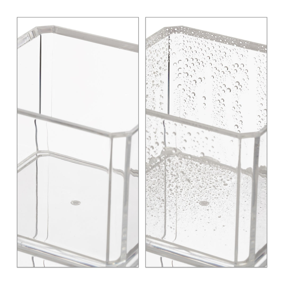 Stackable containers for cotton swabs