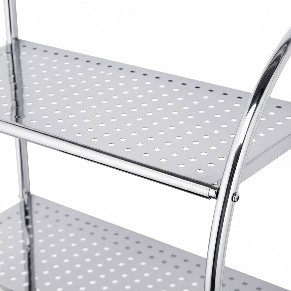 Stainless Steel Bathroom Shelf with Towel Rails