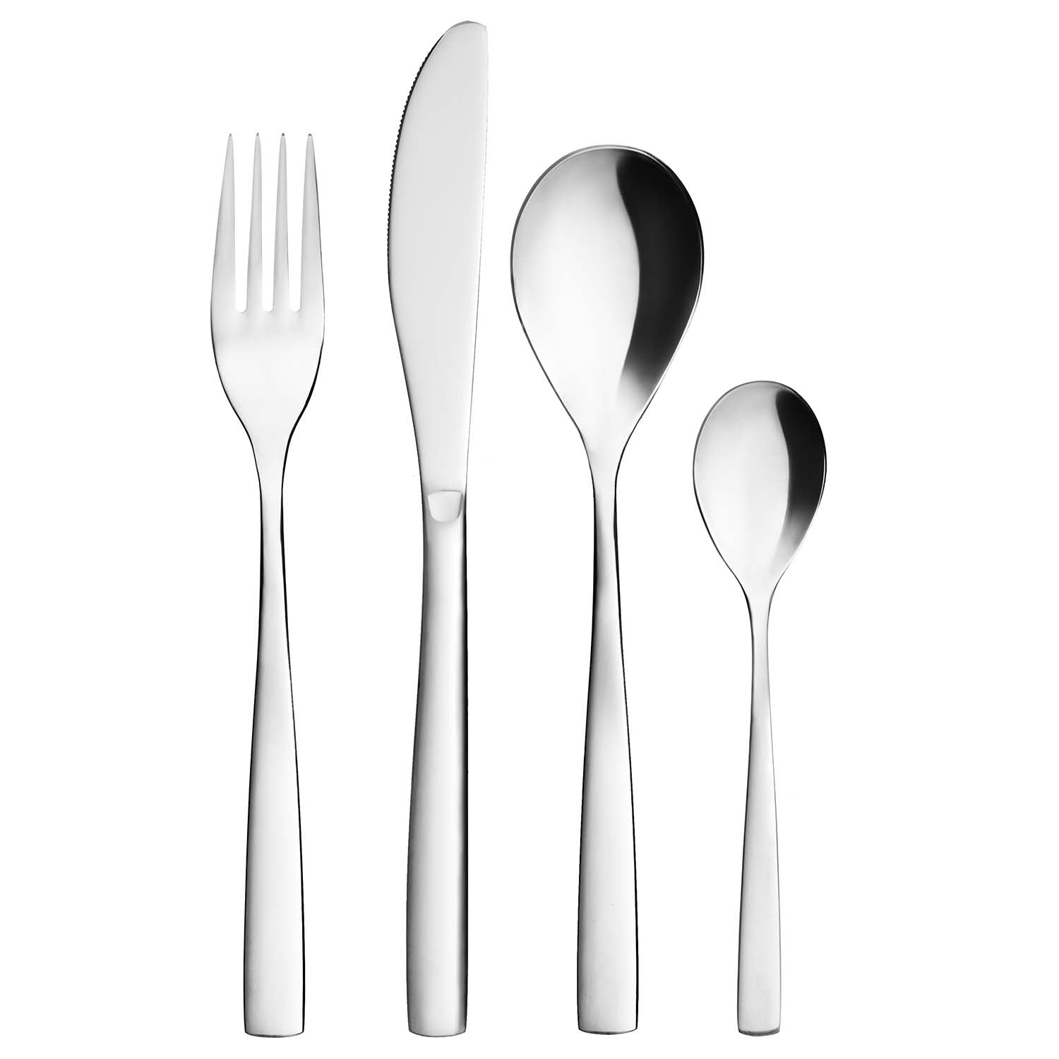 Stainless Steel Cutlery Set, 24 Pieces
