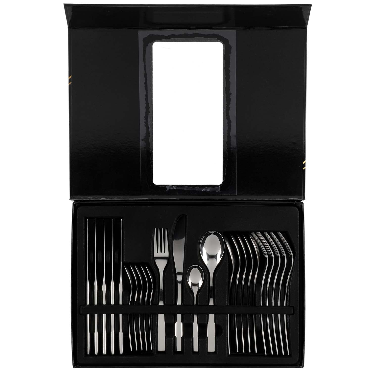 Stainless Steel Cutlery Set, 24 Pieces