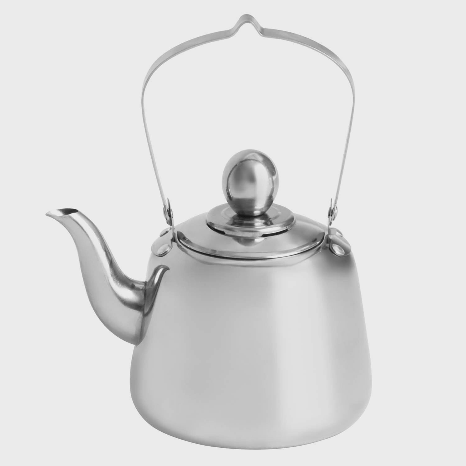 Stainless Steel Kettle, 1L, Camping & Home Use
