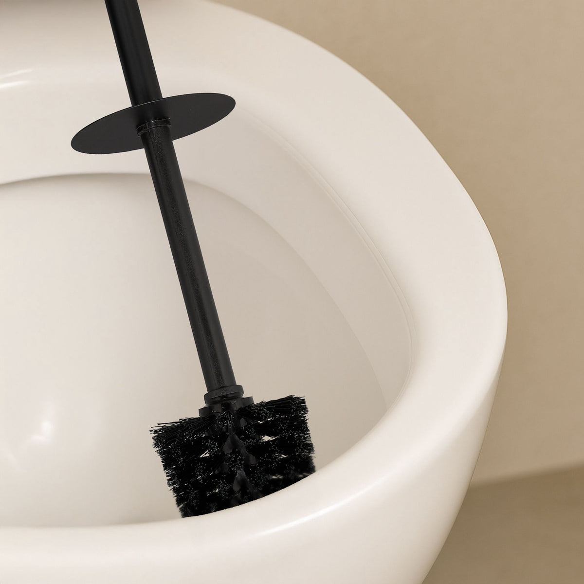Stainless Steel Toilet Brush Set with Wall Mount