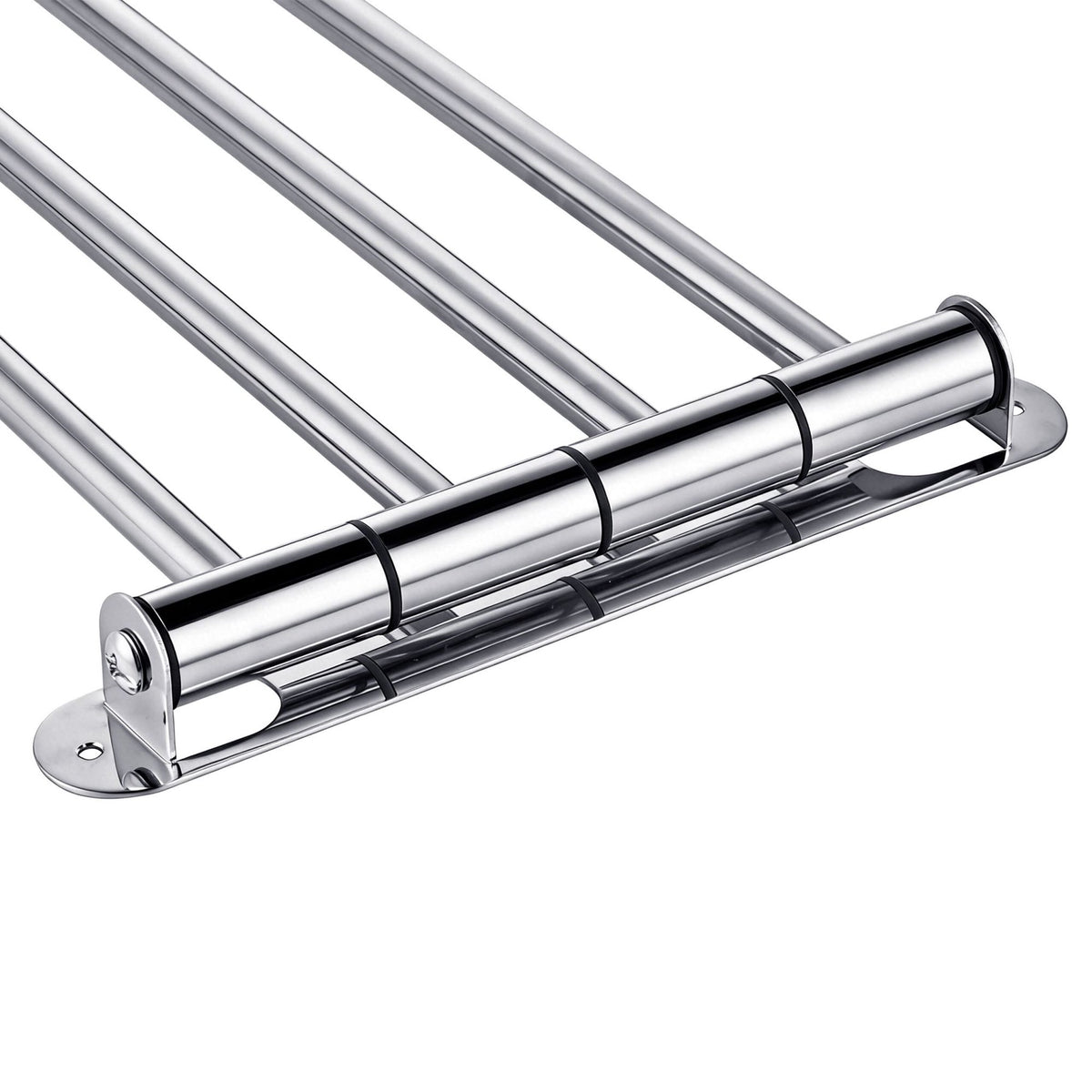 Stainless Steel Wall Towel Rail, 4 Swivelling Arms