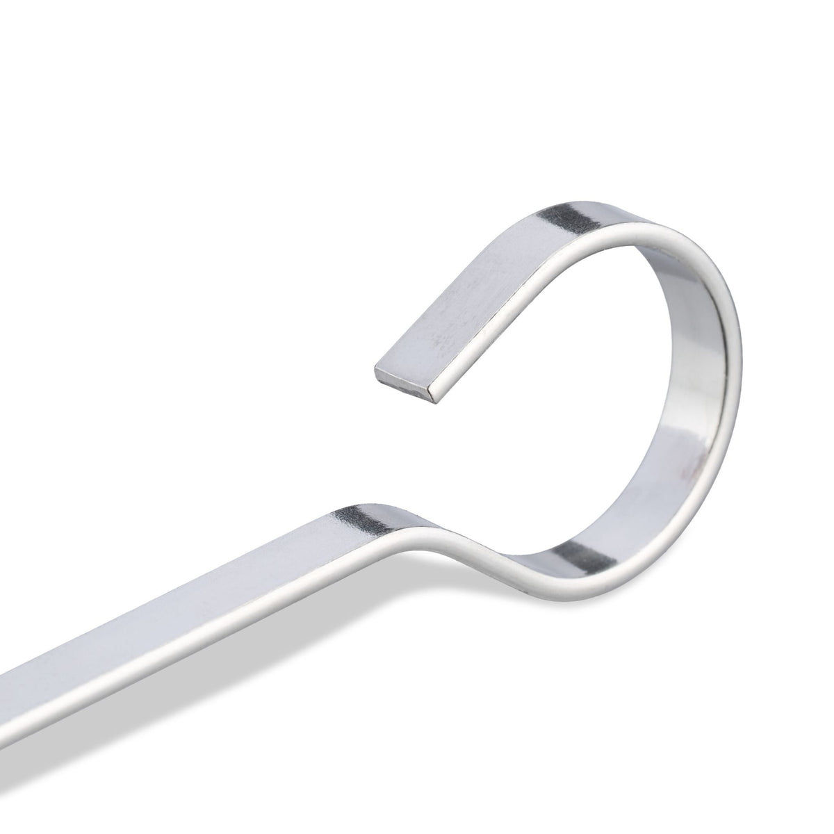 Stainless steel barbecue skewers in a set of 20