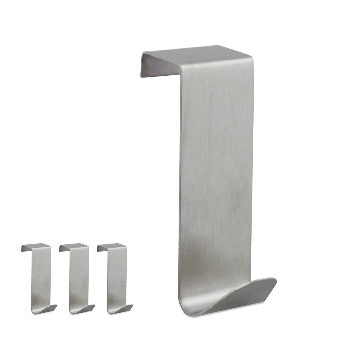 Stainless steel door hook - 4 pcs