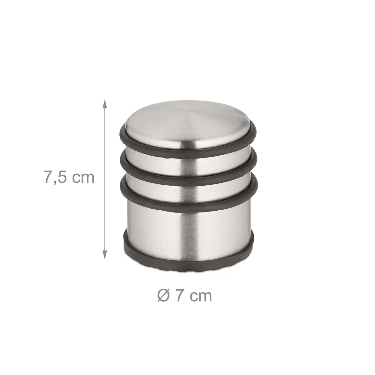 Stainless steel door stopper - 3 pcs