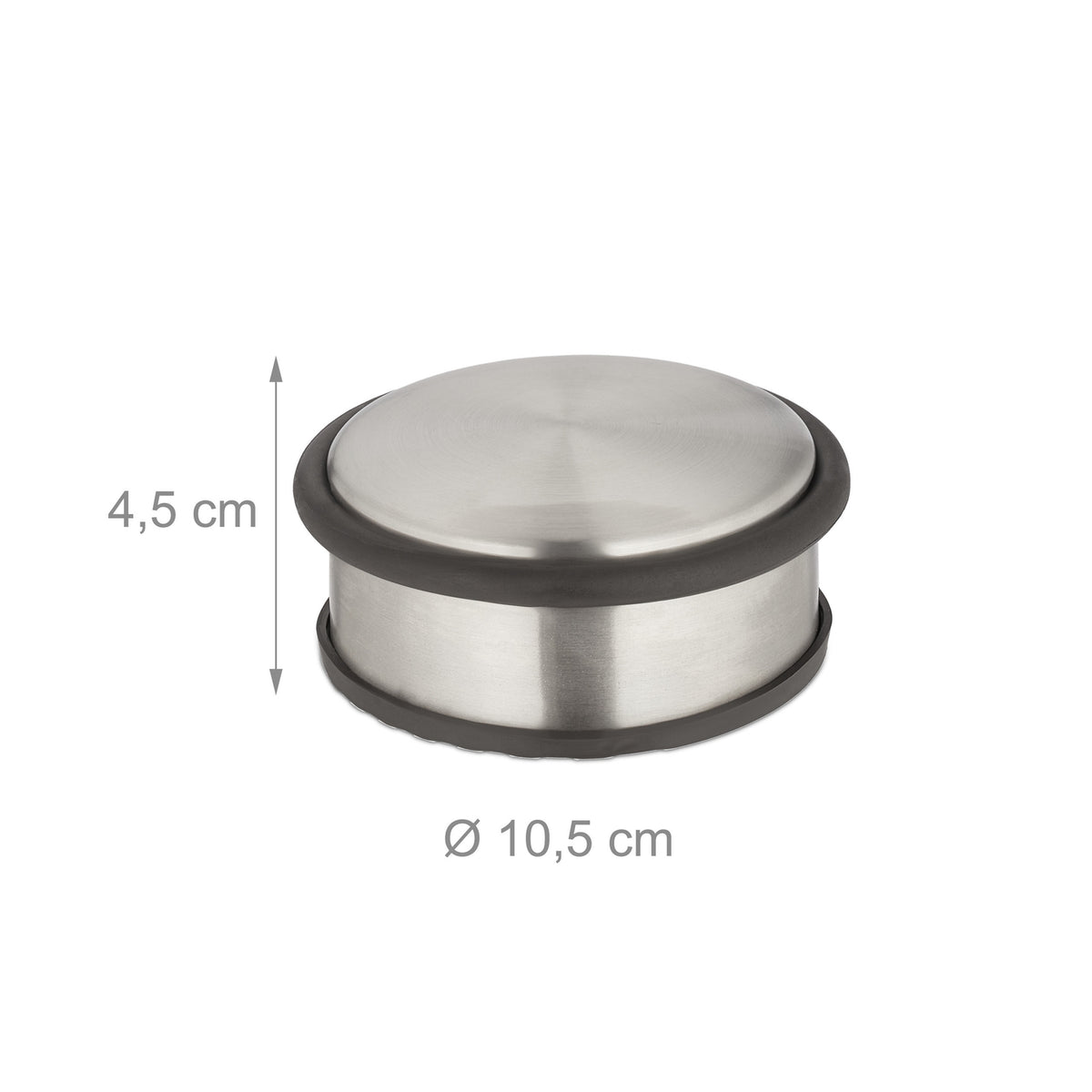 Stainless steel door stopper - 3 pcs