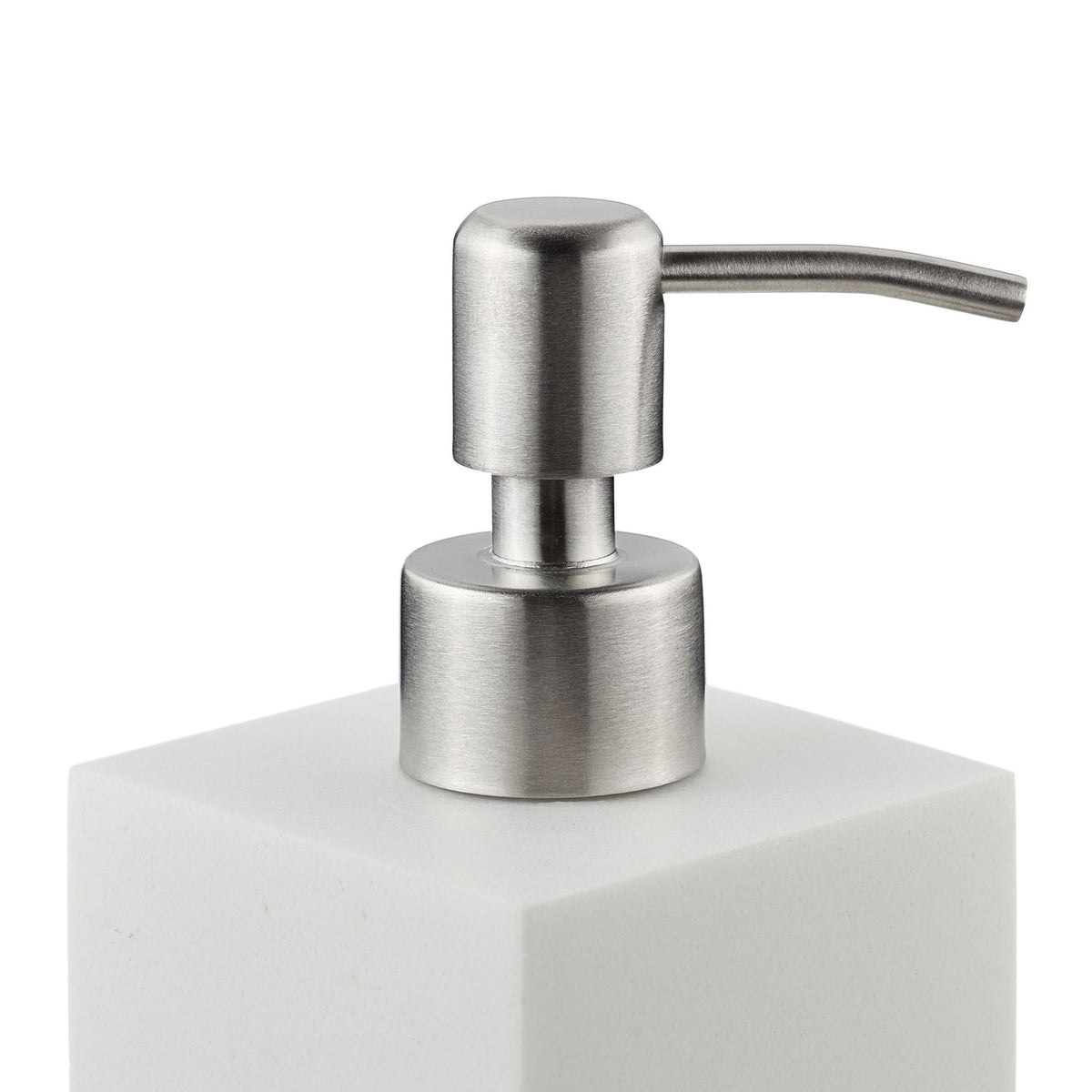 Stainless steel soap pump