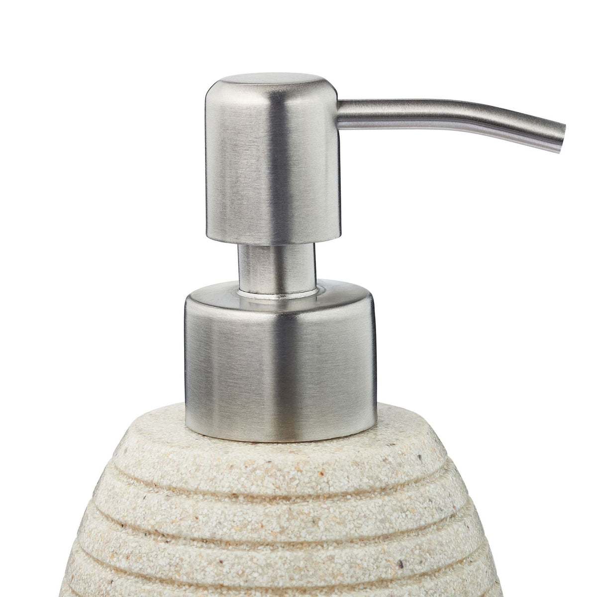 Stainless steel soap pump