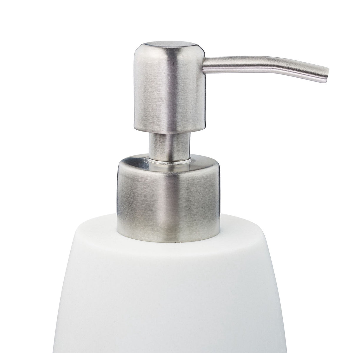 Stainless steel soap pump