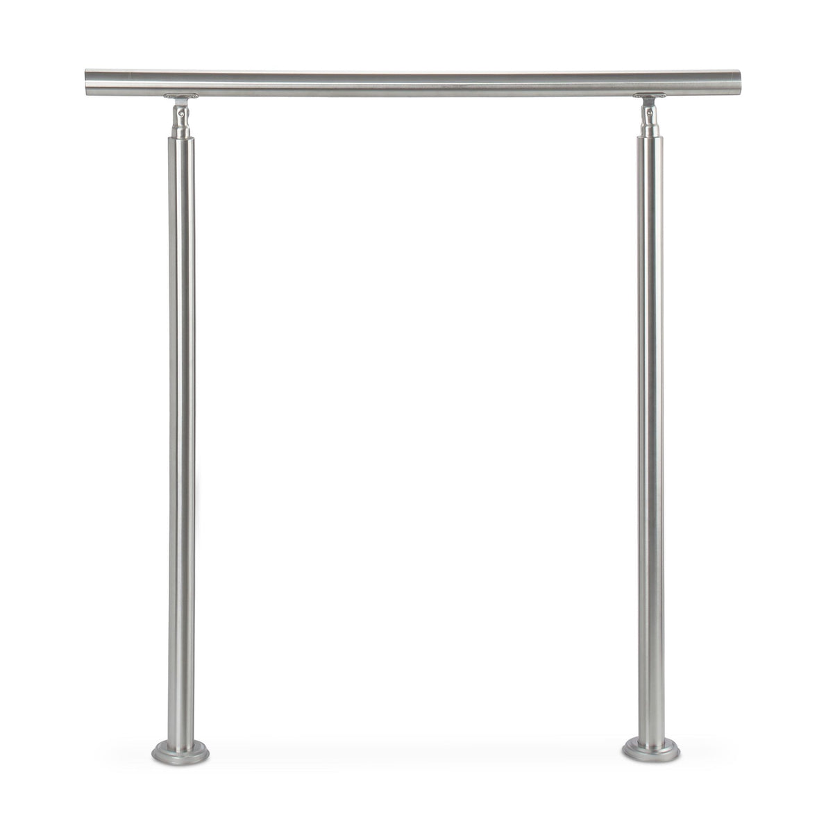 Stainless steel stair railings 1,0m / 2 post / 0 crossbars