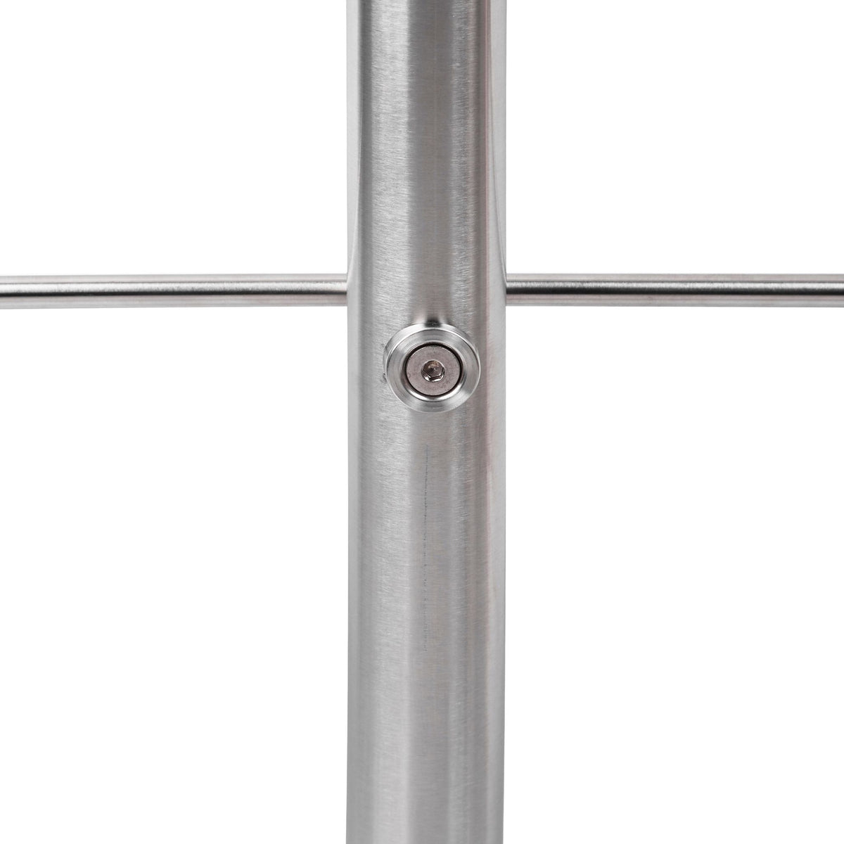 Stainless steel stair railings 1.0m / 2 posts / 2 crossbars