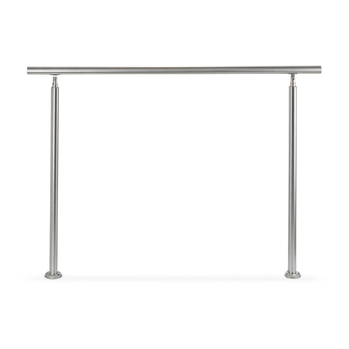Stainless steel stair railings 1.5m / 2 posts / 0 crossbars
