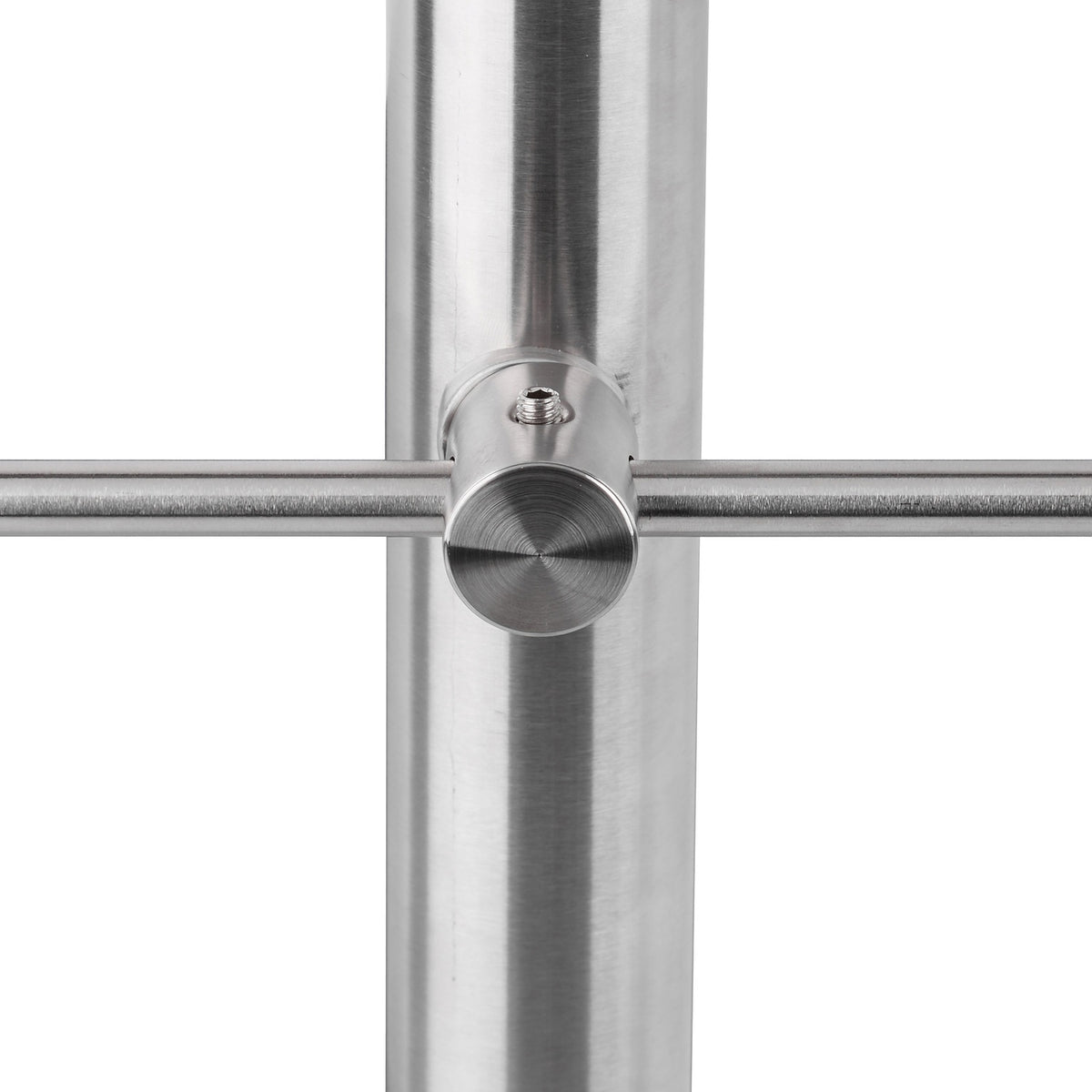 Stainless steel stair railings 1.5m / 2 posts / 3 crossbars