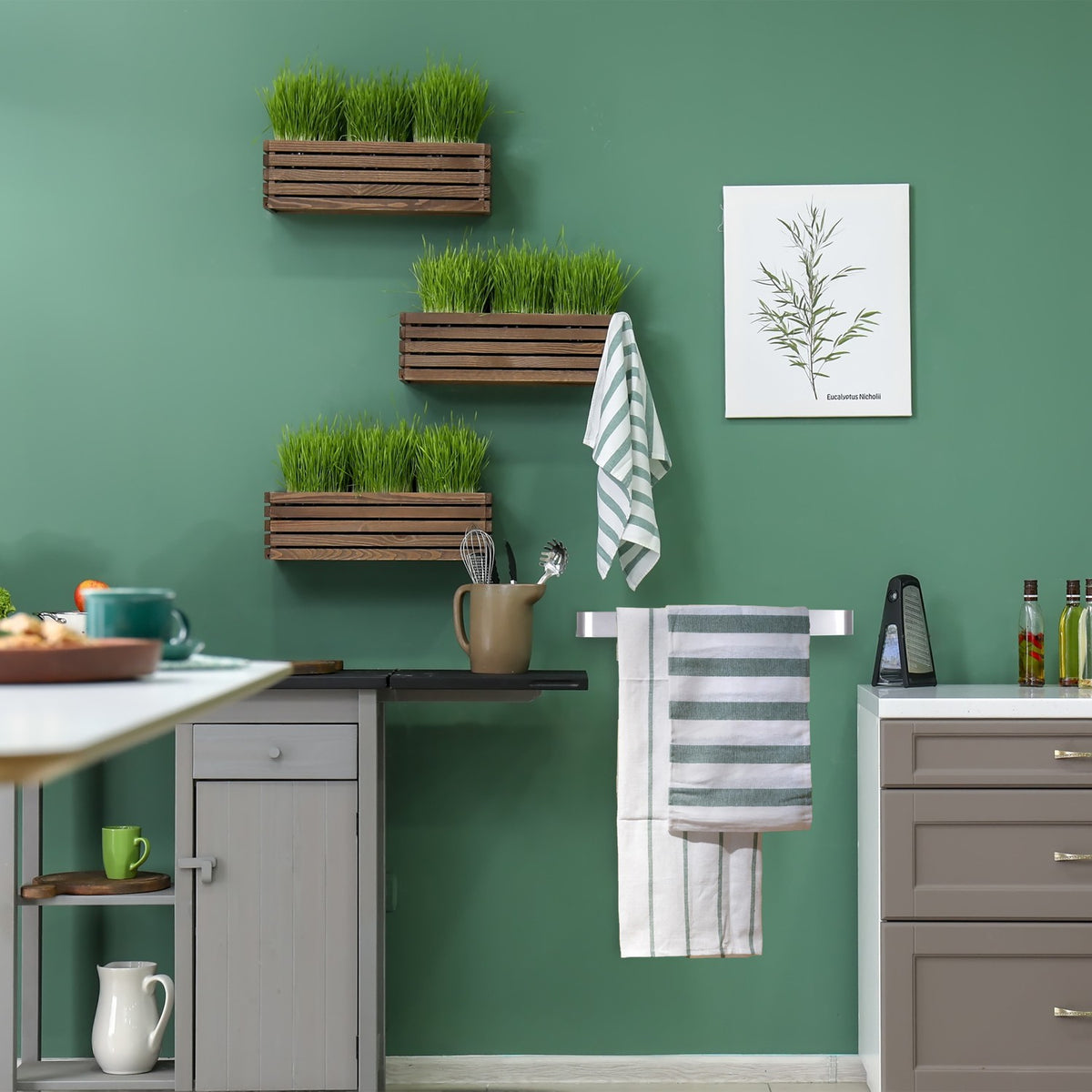 Stainless steel towel rail