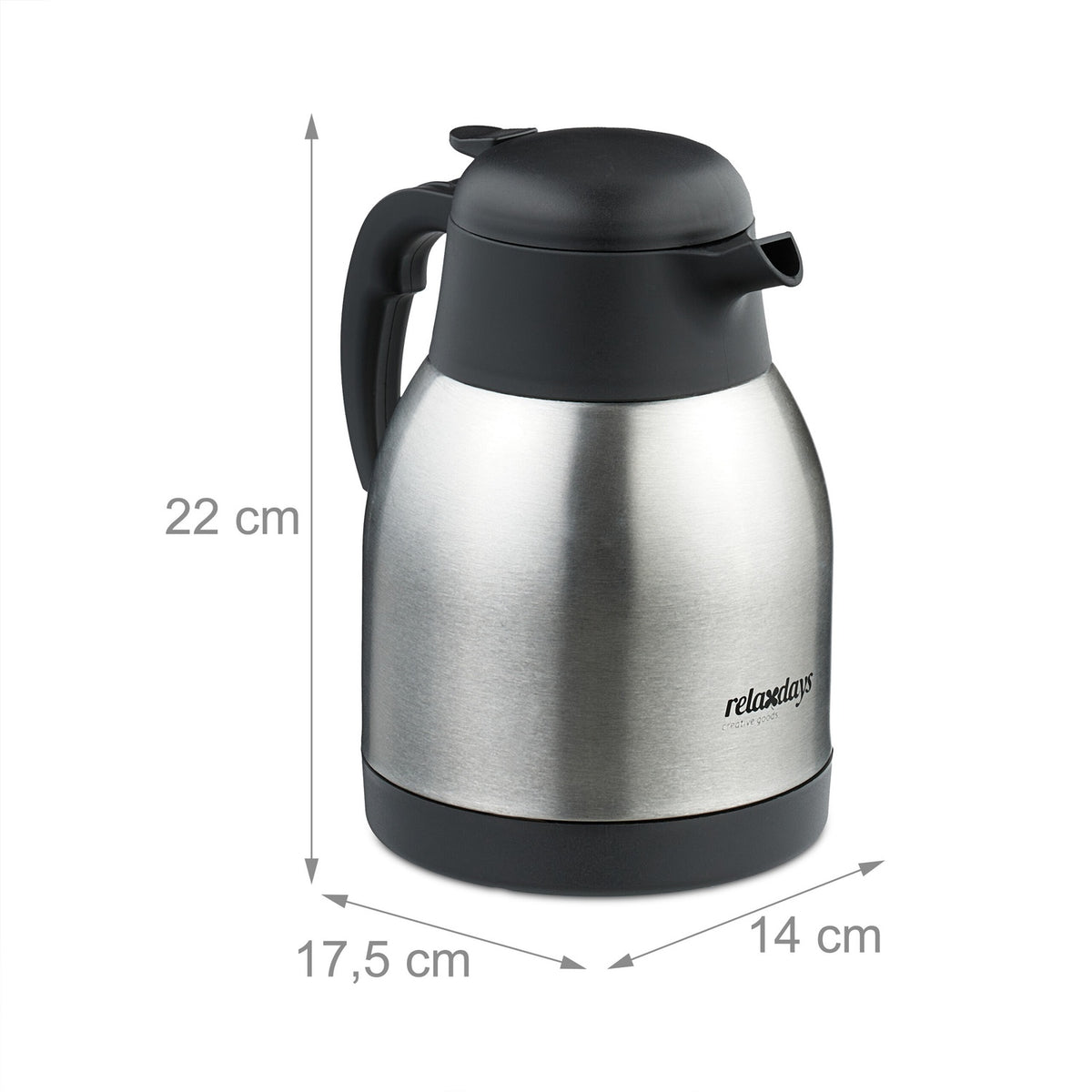 Stainless steel vacuum jug 1.5 litres