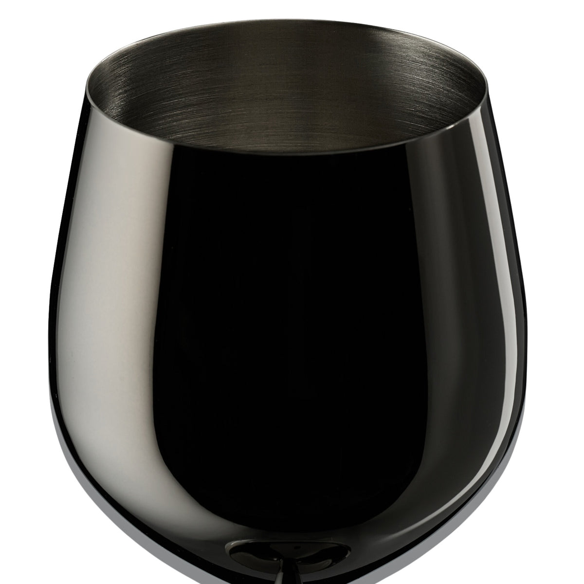 Stainless steel wine glasses, set of 4