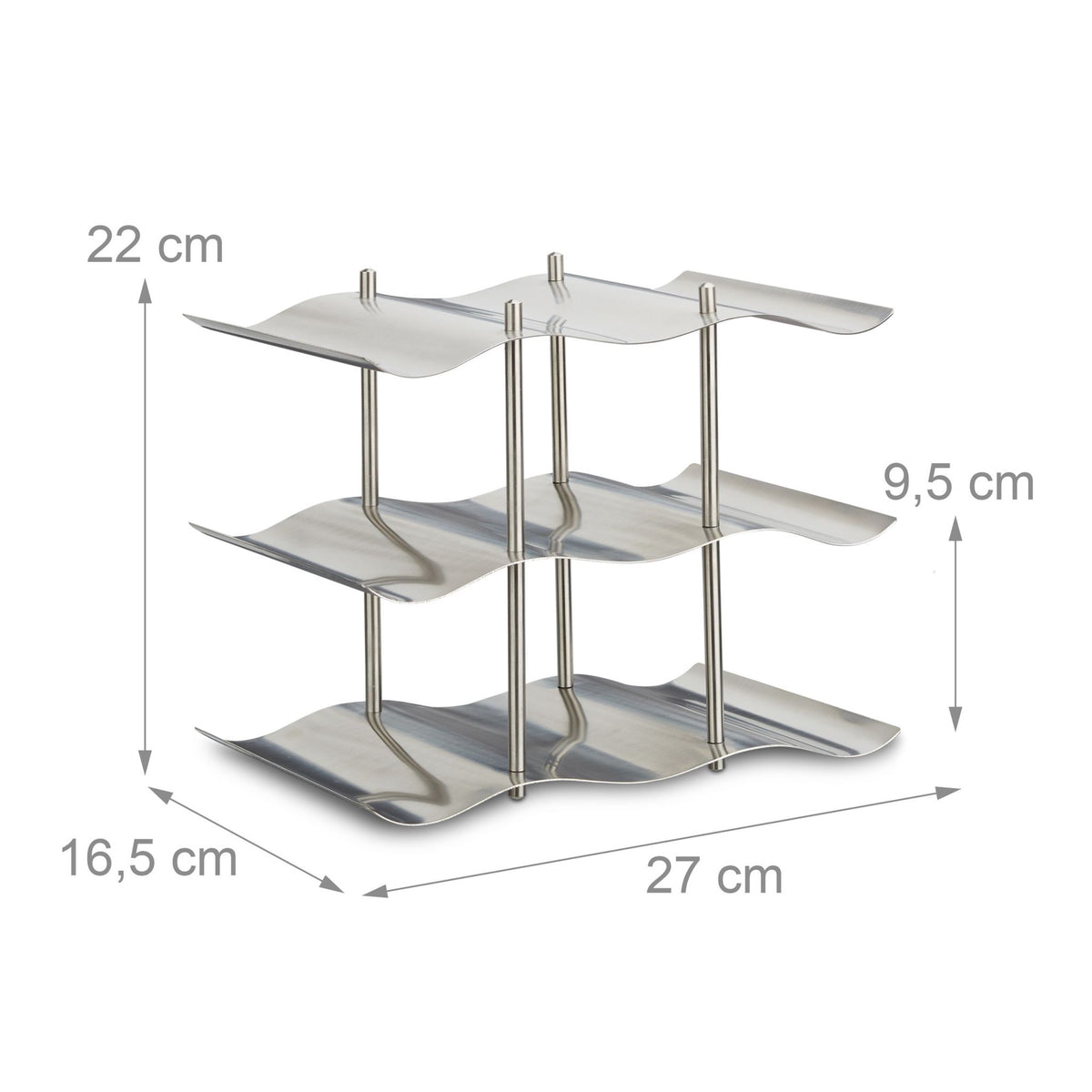 Stainless steel wine rack