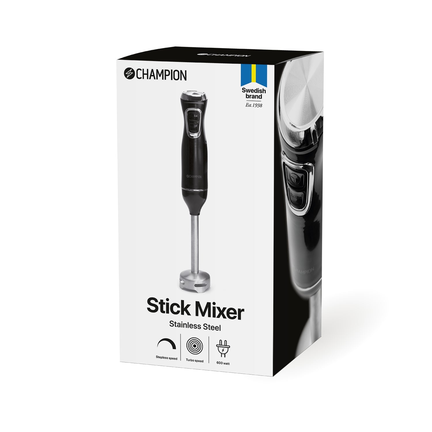 Stand Mixer 600W Stainless Steel/Black
