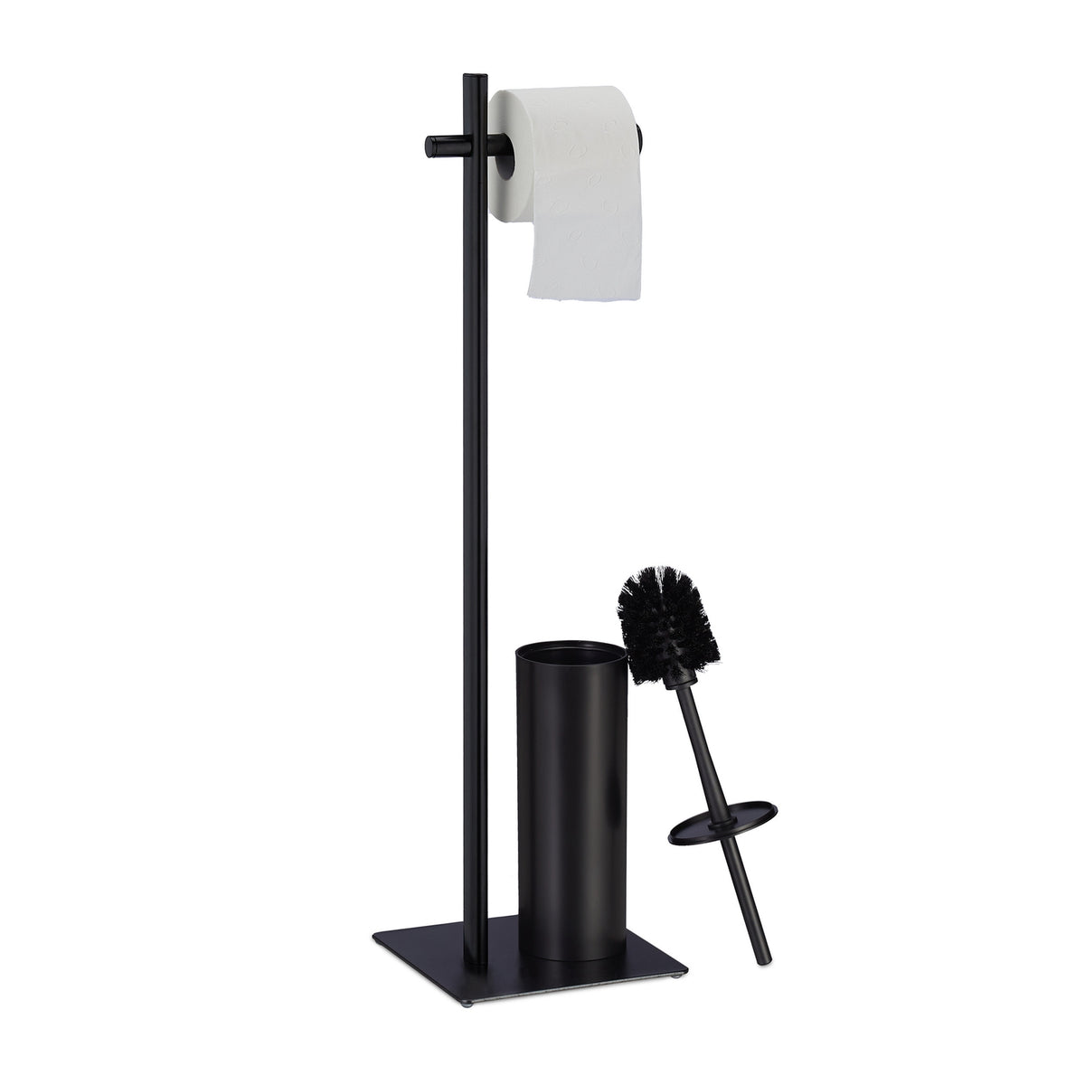 Stand WC set black
