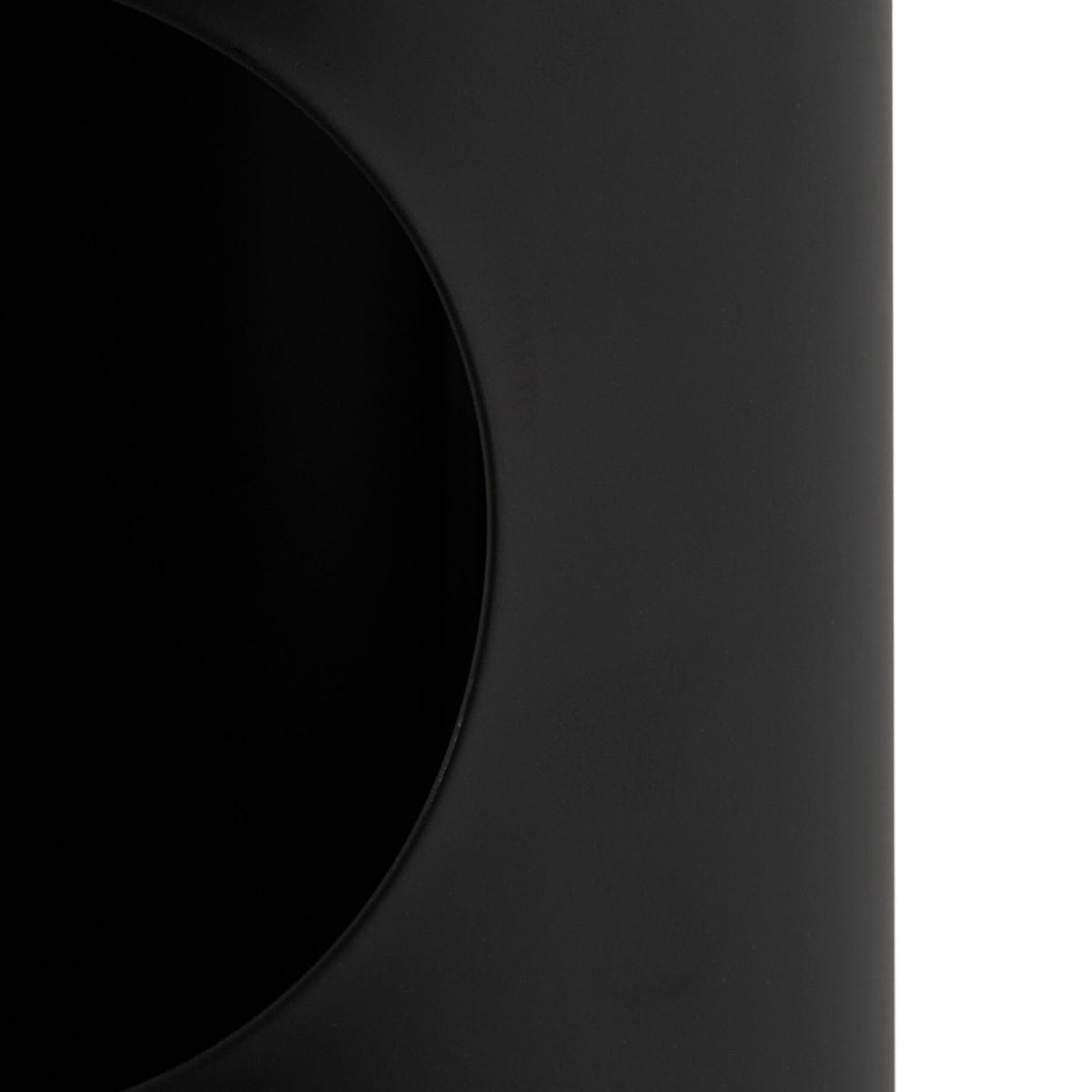 Standing Ashtray with Waste Bin, 56 cm, Black