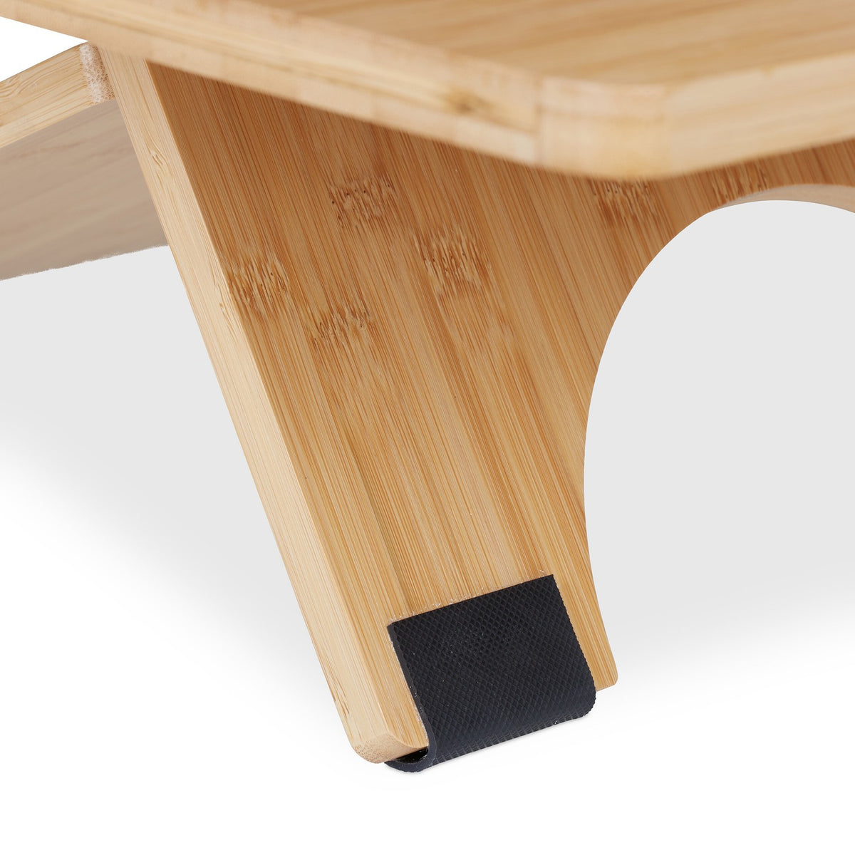 Standing bamboo desk top